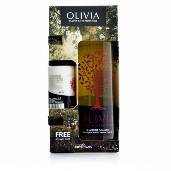 Olivia Shampoo Colored Hair 300ml & Conditioner Travel Pack 60ml