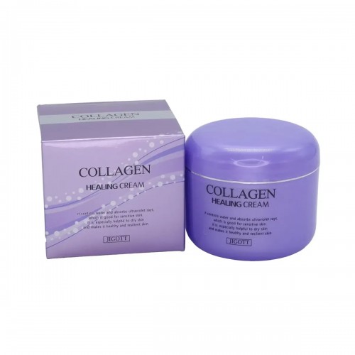 Jigott Collagen Healing Θρεπτική Κρέμα Προσώπου με Κολλαγόνο 100ml 