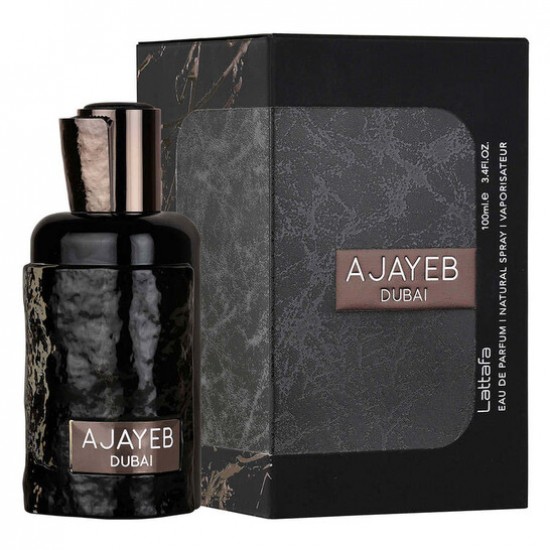 Lattafa Ajayeb Unisex Eau de Parfum Άρωμα Με Συνδυασμό Φρούτων & Καφέ Για Γυναίκες & Άνδρες 100ml