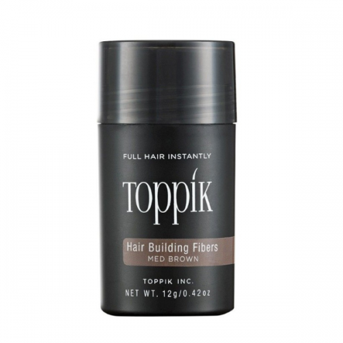 Toppik Hair Building Fibers Ίνες Medium Brown Κάλυψης Αραίωσης Μαλλιών με Κερατίνη 12g Toppik Hair Building Fibers Ίνες Medium Brown Κάλυψης Αραίωσης Μαλλιών με Κερατίνη 12g
