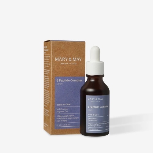Mary&May 6 Peptide Complex Serum Aντιρυτιδικός Oρός Προσώπου 30ml Mary&May 6 Peptide Complex Serum Aντιρυτιδικός Oρός Προσώπου 30ml