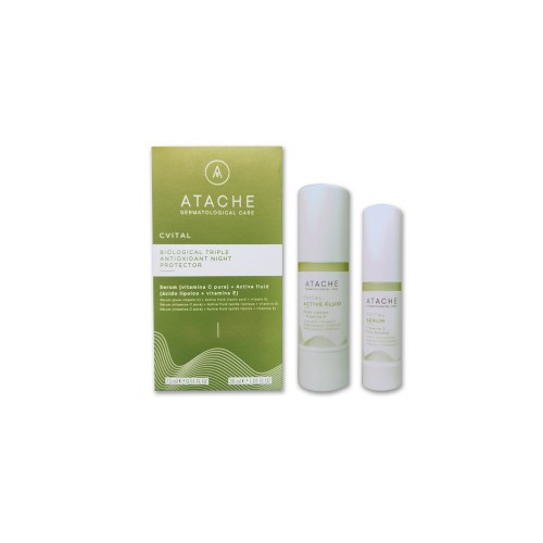 Atache C Vital Set Active (Serum 15ml + Fluid 30ml), 45ml Atache C Vital Set Active (Serum 15ml + Fluid 30ml), 45ml