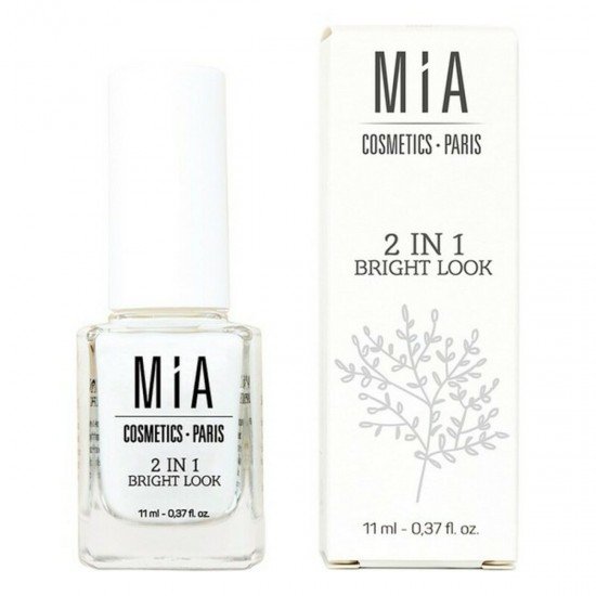Mia Cosmetics Paris 2in1 Bright Look, Διορθώνει το Νύχι & Προσφέρει Φυσικό Χρώμα 11ml