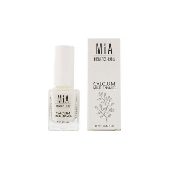 Mia Cosmetics Paris Calcium Milk Enamel, Ενισχύει τα Εύθραστα & Ξηρά Νύχια 11ml