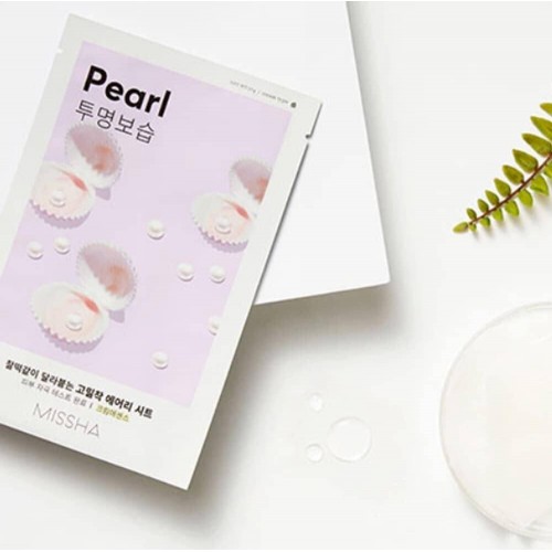 Missha Airy Fit Pearl Sheet Mask Μάσκα Προσώπου Με Εκχύλισμα Μαργαριταριών για Λάμψη 1τεμ Missha Airy Fit Pearl Sheet Mask Μάσκα Προσώπου Με Εκχύλισμα Μαργαριταριών για Λάμψη 1τεμ