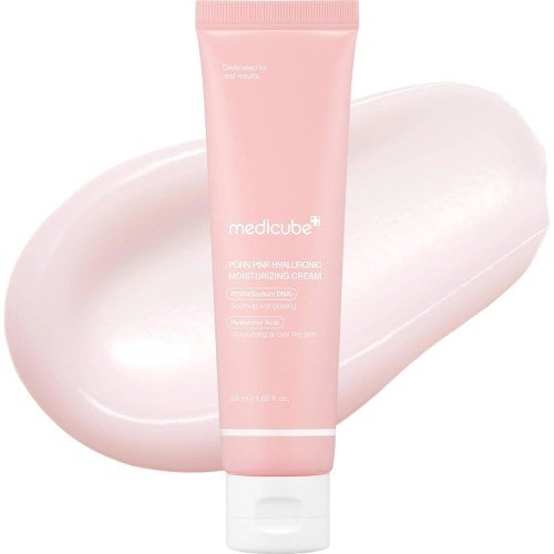 Medicube Pdrn Pink Hyaluronic Κρέμα Προσώπου για Ενυδάτωση & Ατέλειες με Υαλουρονικό 50ml
