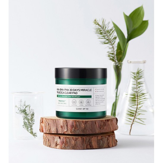 Some By Mi AHA BHA PHA 30 Days Miracle Truecica Clear Pad Δίσκοι Καθαρισμού & Ενυδάτωσης 70τεμ Some By Mi AHA BHA PHA 30 Days Miracle Truecica Clear Pad Δίσκοι Καθαρισμού & Ενυδάτωσης 70τεμ