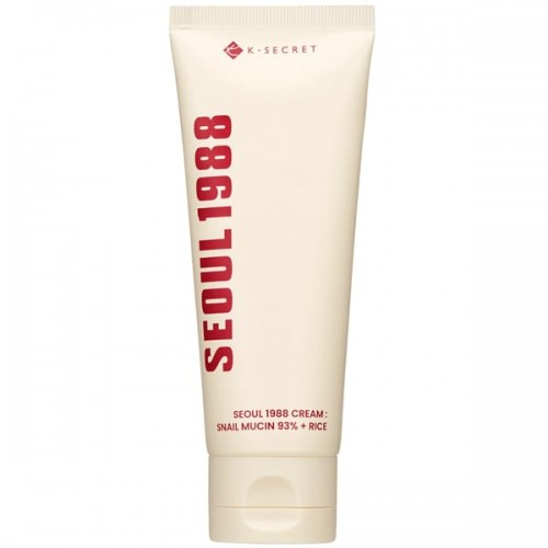 K-Secret Seoul 1988 Snail Mucin 93% & Rice Κρέμα Προσώπου για Ενυδάτωση & Καταπράυνση 100ml