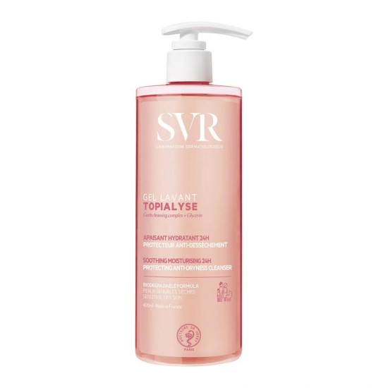 SVR Topialyse Lavant Gel Καθαρισμού Προσώπου & Σώματος για Ξηρό & Ευαίσθητο Δέρμα 400ml SVR Topialyse Lavant Gel Καθαρισμού Προσώπου & Σώματος για Ξηρό & Ευαίσθητο Δέρμα 400ml