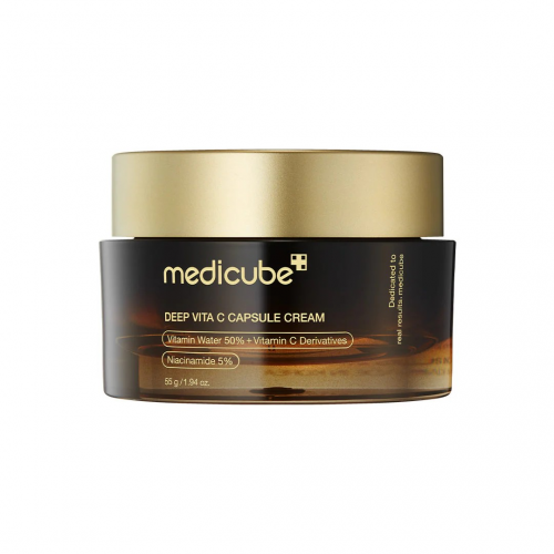  Medicube Deep Vita C Capsule Cream Κρέμα με Κάψουλες Βιταμίνης C - Λάμψη, Σύσφιξη & Ομοιόμορφος Τόνος 50g