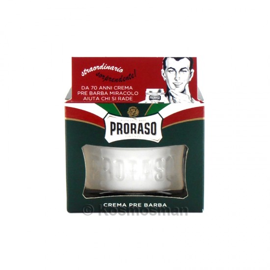 Proraso Eucalyptus & Mint Κρέμα για πριν το Ξύρισμα με Αλόη 100ml