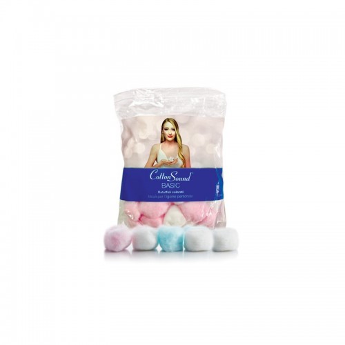 Cotton Sound Χρωματιστές Μπουκίτσες Βαμβάκι 40τμχ