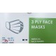 Medical Face Masks Type IIR, 3ply Μάσκες Χειρουργικές Προσώπου με Λάστιχο, Χρώμα Πράσινο 50 Τεμάχια