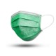 Medical Face Masks Type IIR, 3ply Μάσκες Χειρουργικές Προσώπου με Λάστιχο, Χρώμα Πράσινο 50 Τεμάχια
