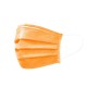 Medical Face Masks Type IIR, 3ply Μάσκες Χειρουργικές Προσώπου με Λάστιχο, Χρώμα Πορτοκαλί 50 Τεμάχια