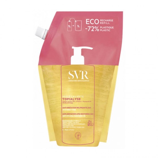 SVR Laboratoire Dermatologique Topialyse Λάδι Καθαρισμού για το Πρόσωπο & το Σώμα 1lt