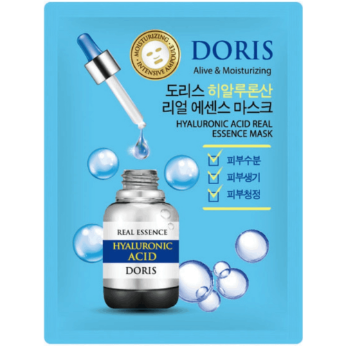Doris Hyaluronic Acid Real Essence Mask Ενυδατική Μάσκα Προσώπου Με Υαλουρονικό 25ml Doris Hyaluronic Acid Real Essence Mask Ενυδατική Μάσκα Προσώπου Με Υαλουρονικό 25ml