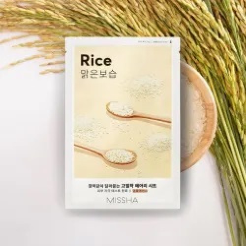 Missha Airy Fit Rice Sheet Mask Μάσκα Προσώπου για Λάμψη & Λείανση Με Εκχύλισμα Ρυζιού 1τεμ Missha Airy Fit Rice Sheet Mask Μάσκα Προσώπου για Λάμψη & Λείανση Με Εκχύλισμα Ρυζιού 1τεμ