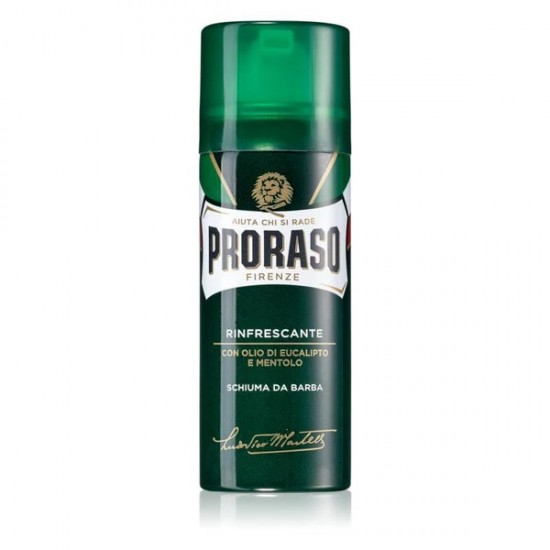 Proraso Refreshing  Ενυδατικός Αφρός Ξυρίσματος Με Ευκάλυπτο & Μενθόλη 400ml