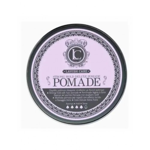 Lavish Care Strong Hold Deluxe Pomade Πομάδα Ελαφριάς Σύνθεσης με Δυνατό Κράτημα 100gr