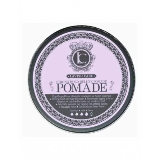 Lavish Care Strong Hold Deluxe Pomade Πομάδα Ελαφριάς Σύνθεσης με Δυνατό Κράτημα 100gr