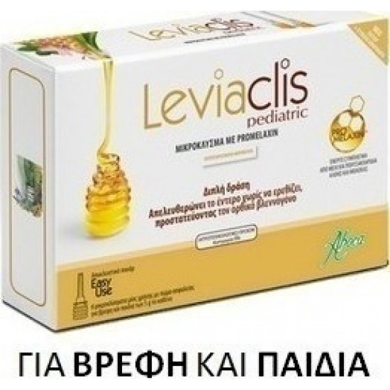 Aboca Leviaclis Pediatric 6x5gr (Βρεφικά - Παιδικά Μικροκλύσματα Μελιού) 