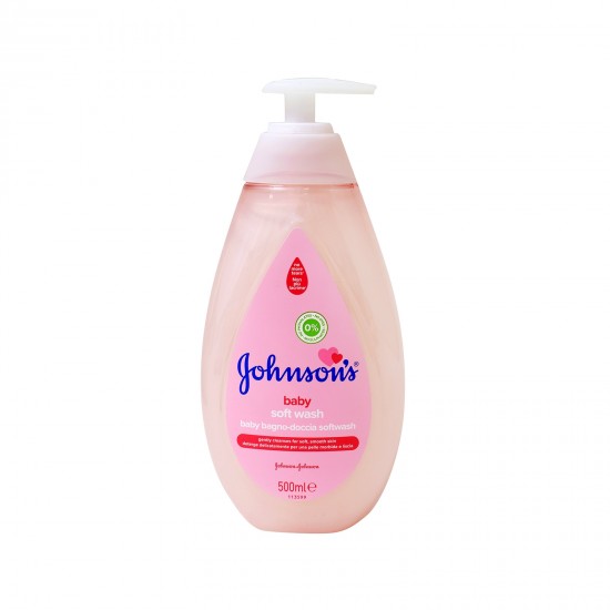Johnson's Baby Soft Αφρόλουτρο 500ml Johnson's Baby Soft Αφρόλουτρο 500ml