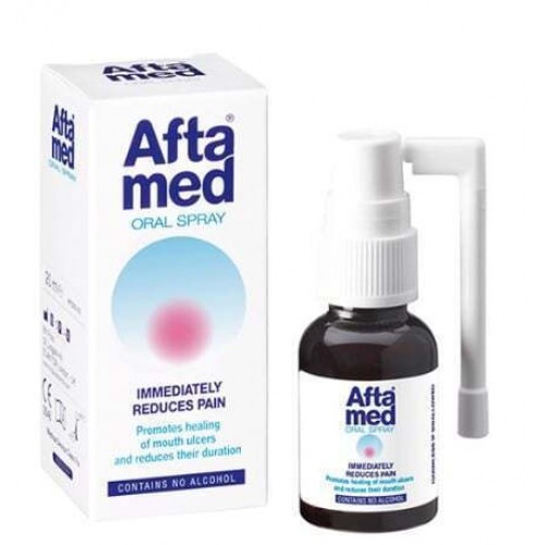 Aftamed Oral Spray Σπρέι για την Ανακούφιση από Στοματικά Έλκη & Άφθες 20ml