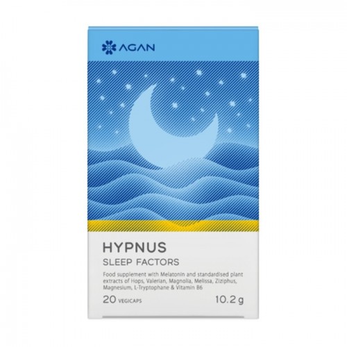 Agan Hypnus Sleep Factors 20 vegicaps. Βοηθητικό του ύπνου Agan Hypnus Sleep Factors 20 vegicaps. Βοηθητικό του ύπνου