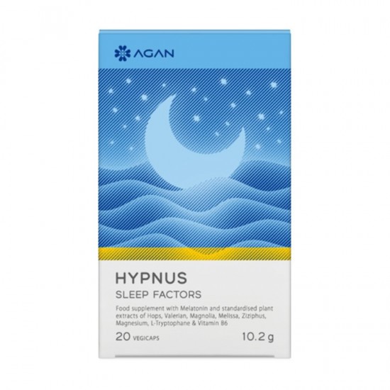 Agan Hypnus Sleep Factors 20 vegicaps. Βοηθητικό του ύπνου
