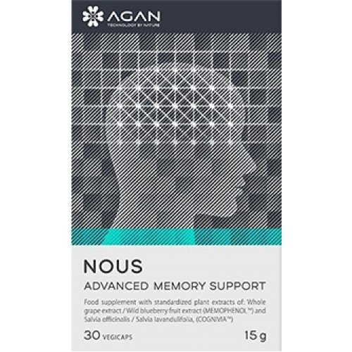 Agan Nous Advanced Memory Support 30VegiCaps.