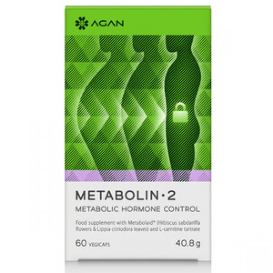 Agan Metabolin 2 60caps. Σταθεροποιεί το σωματικό βάρος και ισορροπεί τις μεταβολικές ορμόνες