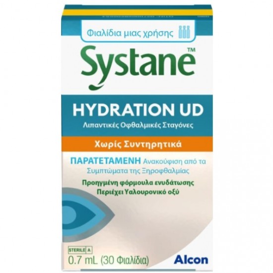 Systane Hydration UD 30x 0,7ml  Λιπαντικές Οφθαλμικές Σταγόνες