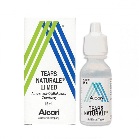 Alcon Tears Naturale II Οφθαλμικές Σταγόνες σε Διάλυμα 15ml