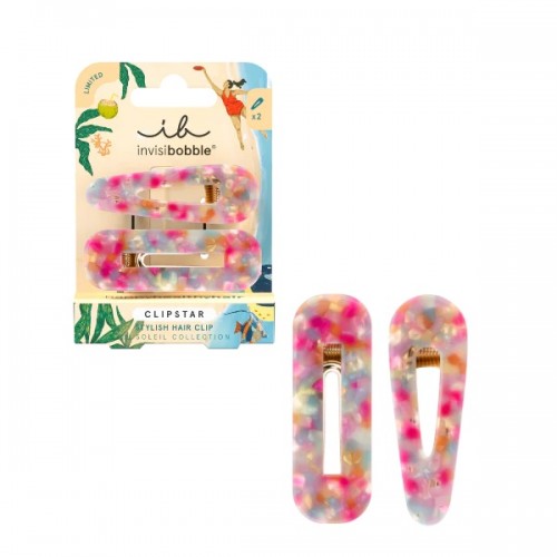 Invisibobble Clipastar Au Soleil Dazzling Wave 2τμχ Invisibobble Clipastar Au Soleil Dazzling Wave 2τμχ
