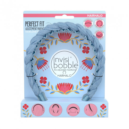 Invisibobble Hairhalo Headband Flores & Bloom Στέκα Μαλλιών, 1τεμ Invisibobble Hairhalo Headband Flores & Bloom Στέκα Μαλλιών, 1τεμ