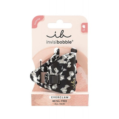 Invisibobble Fashion Everclaw Past Midnight Κλιπ Μαλλιών, Χρώμα Άσπρο - Μα΄υρο 1 Τεμάχιο Invisibobble Fashion Everclaw Past Midnight Κλιπ Μαλλιών, Χρώμα Άσπρο - Μα΄υρο 1 Τεμάχιο