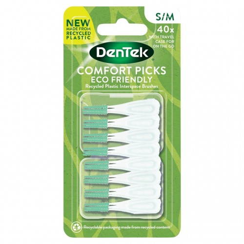 Dentek Comfort Picks Οδοντογλυφίδα από Καουτσούκ S/M 40 Τεμάχια Dentek Comfort Picks Οδοντογλυφίδα από Καουτσούκ S/M 40 Τεμάχια