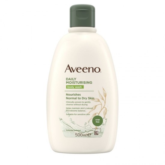 Aveeno Daily Moisturising Body Wash, Υγρό Καθαρισμού Σώματος με Ελαφρύ Άρωμα 500ml