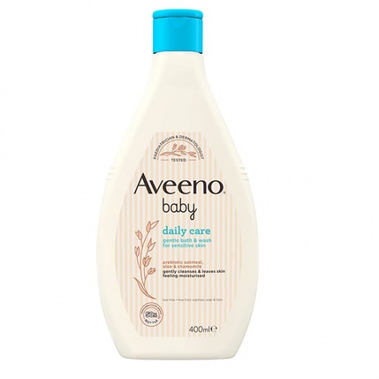 Aveeno Baby Daily Care Gentle Bath & Wash,Βρεφικό Απαλό Αφρόλουτρο 400ml