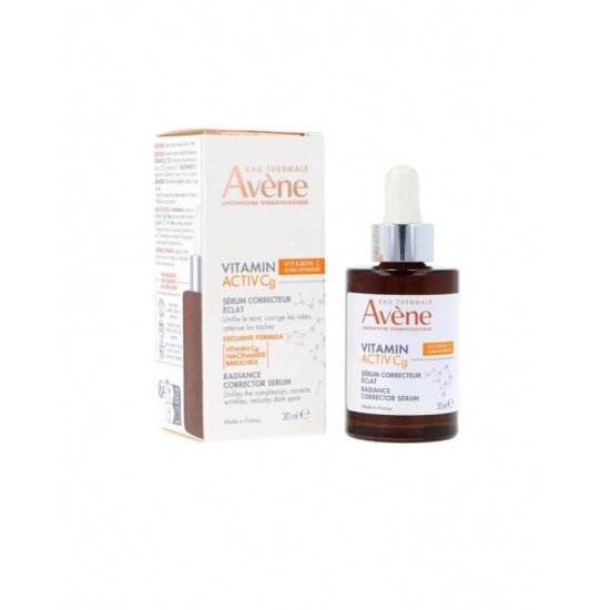 Avene Vitamin Activ Cg Radiance Corrector Serum Επανορθωτικός Ορός Προσώπου για Λάμψης 30ml