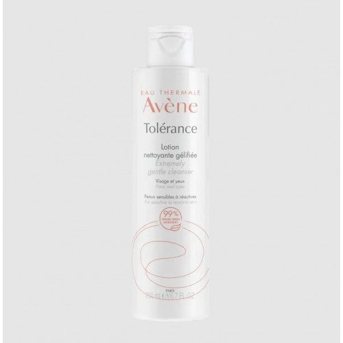 Avene Tolerance Lotion Nettoyante Gelifiee Λοσιόν Καθαρισμού Μακιγιάζ για Αντιδραστικό Ευαίσθητο Δέρμα, 200ml