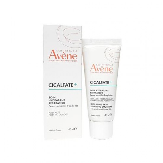 Avene Cicalfate+ Soin Hydratant Post-Acte, Επανορθωτική Ενυδατική Φροντίδα, Ευαίσθητο & Εύθραυστο Δέρμα 40ml