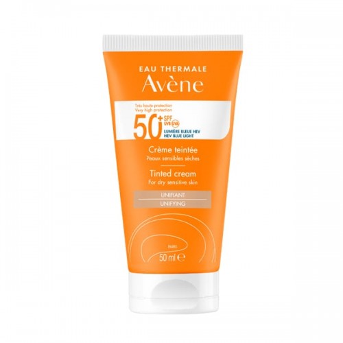 Avene Cream Tinted SPF50+ Αντηλιακή Κρέμα Προσώπου με Χρώμα, 50ml