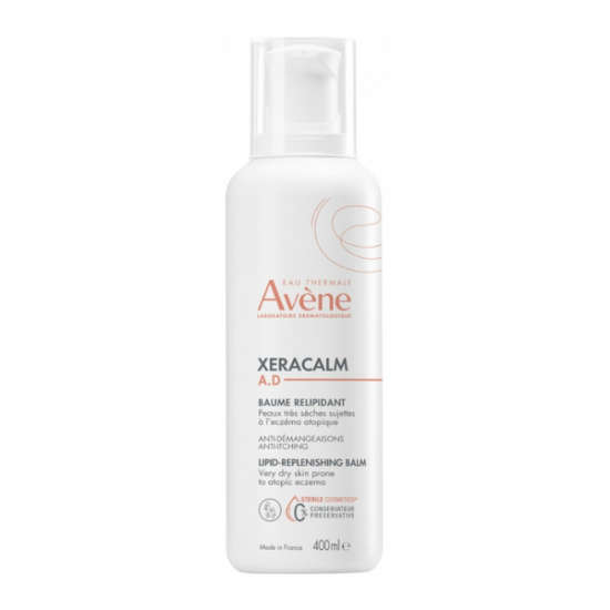 Avene XeraCalm A.D Baume Relipidant Cream, Κρέμα για Ξηρό Δέρμα με Τάση Για Ατοπικό Έκζεμα 400ml