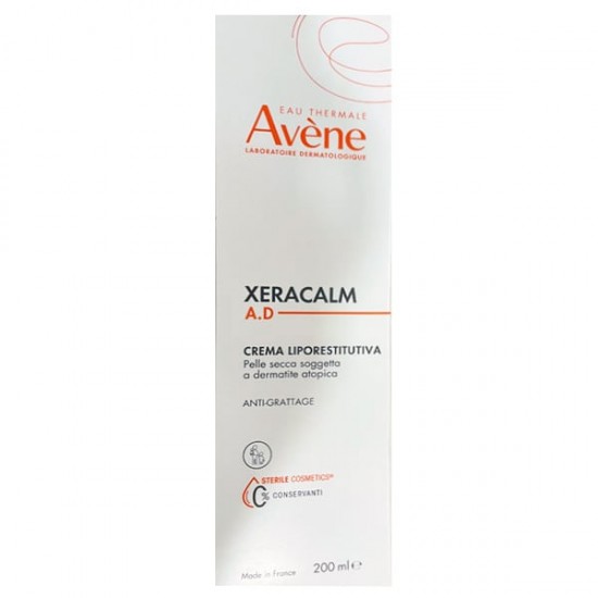 Avene XeraCalm A.D Κρέμα για Αναπλήρωση των Λιπιδίων 200ml