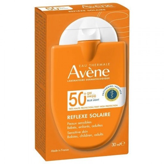 Avene Reflexe Solaire SPF50+, Αντηλιακή Προστασία για Βρέφη, Παιδιά & Ενήλικες, Πρόσωπο & Σώμα 30ml