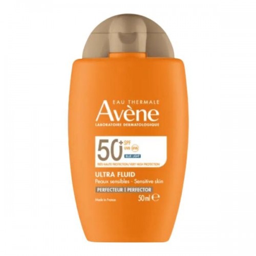 Avene Ultra Fluid SPF50+ Perfecteur Αντηλιακή Κρέμα Προσώπου με Χρώμα Χωρίς Άρωμα 50ml
