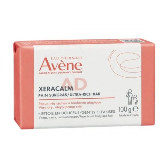 Avene XeraCalm A.D Υπερλιπαντική Στερεή Πλάκα Καθαρισμού για Πολύ Ξηρές Επιδερμίδες 100g