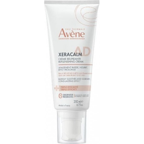 Avene Eau Thermale Xeracalm AD Κρέμα Αναπλήρωσης Λιπιδίων 200ml